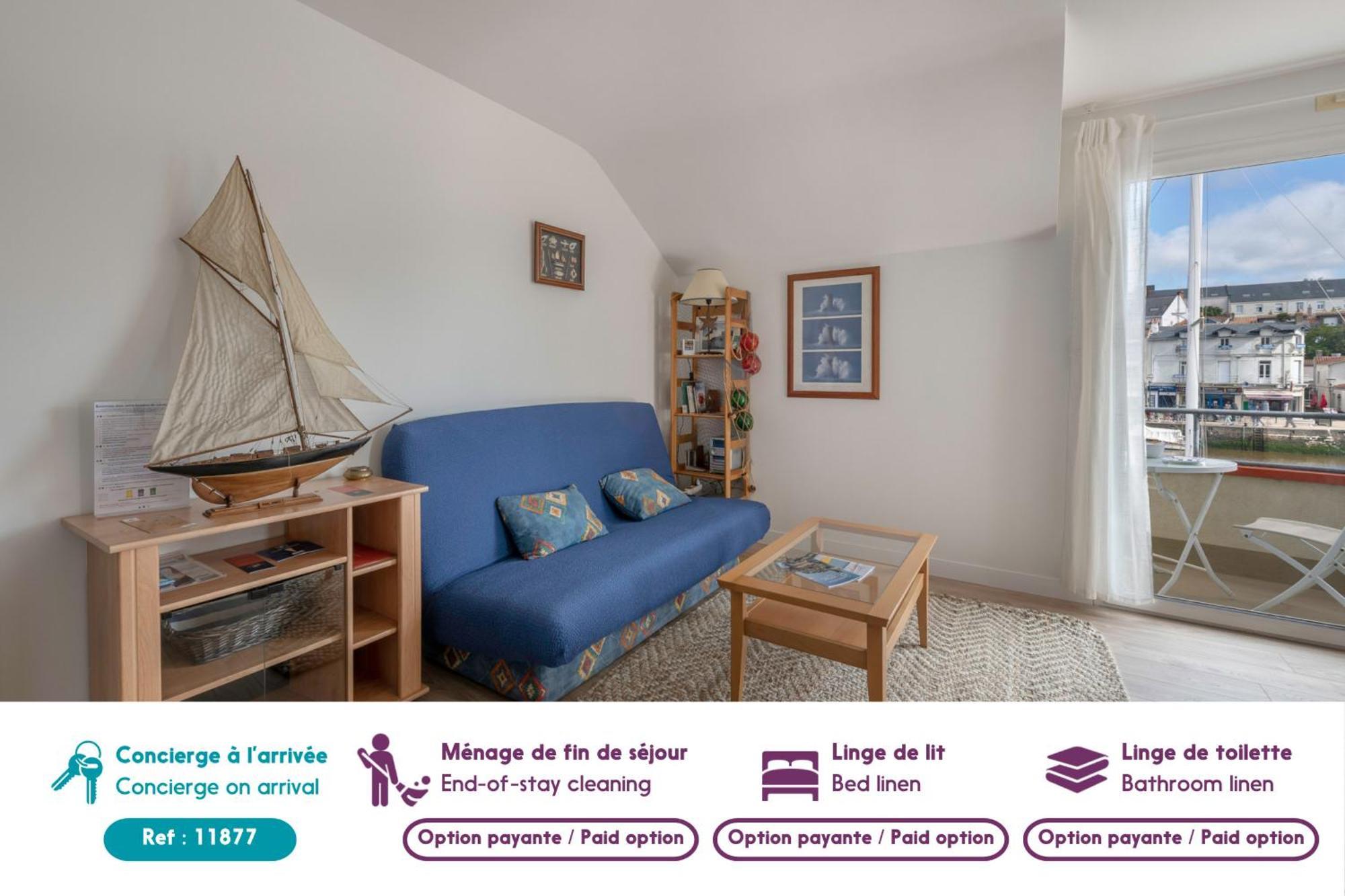 Sur Le Quai De Pornic, Appartement Pour 4 外观 照片